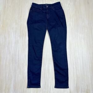 Mavi Dark Blue Wash Alexa Mid Rise Skinny Casual Everyday Denim Jeans 27